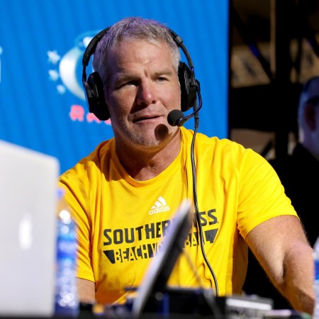 Brett Favre broadcasting