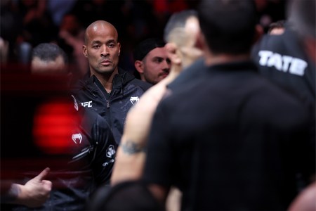 David Goggins at a UFC fight.