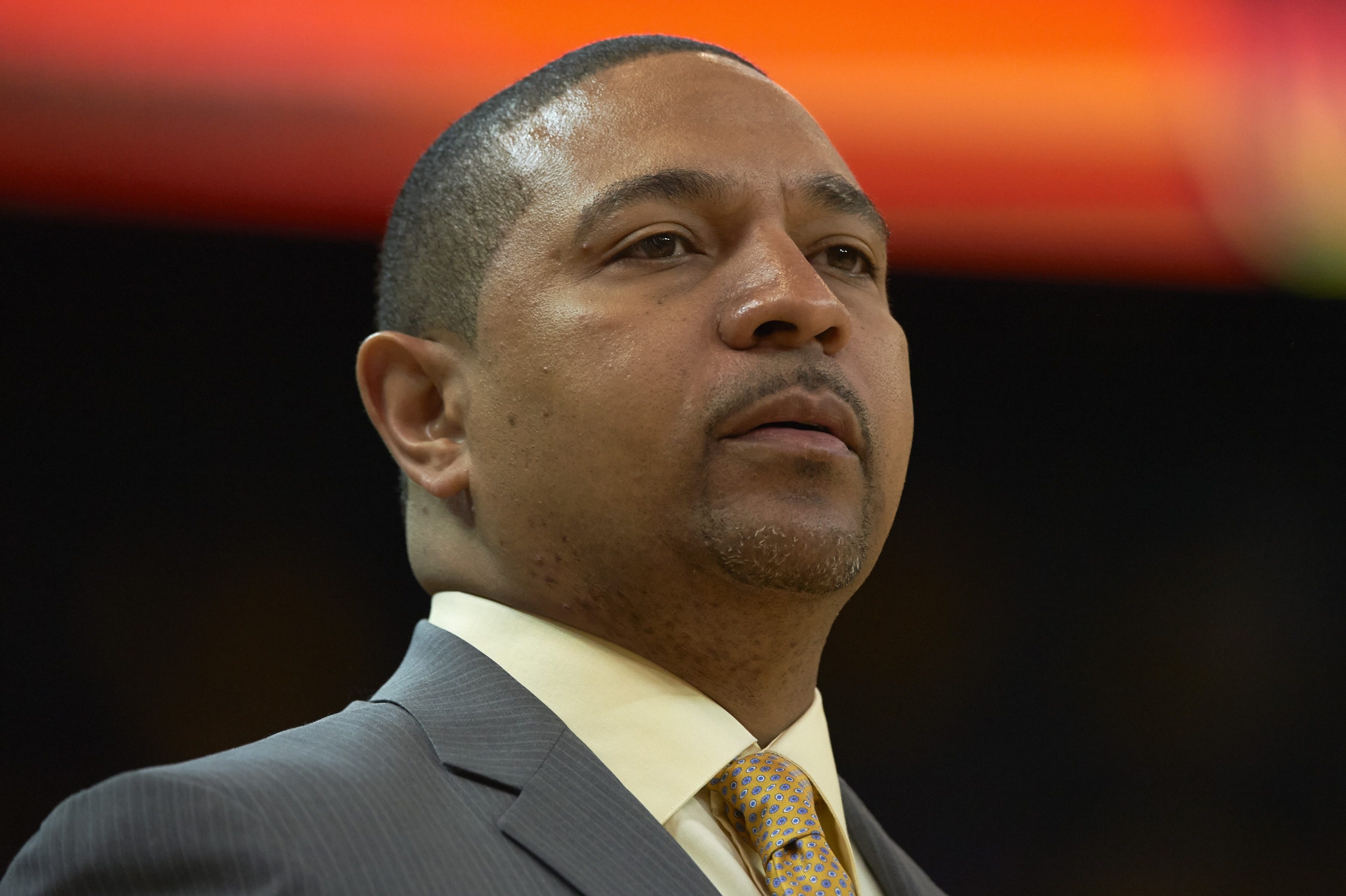 Ex-ESPNer Mark Jackson seen in 2014.