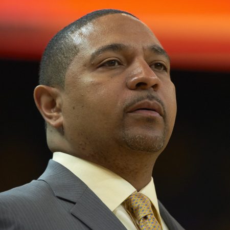 Ex-ESPNer Mark Jackson seen in 2014.