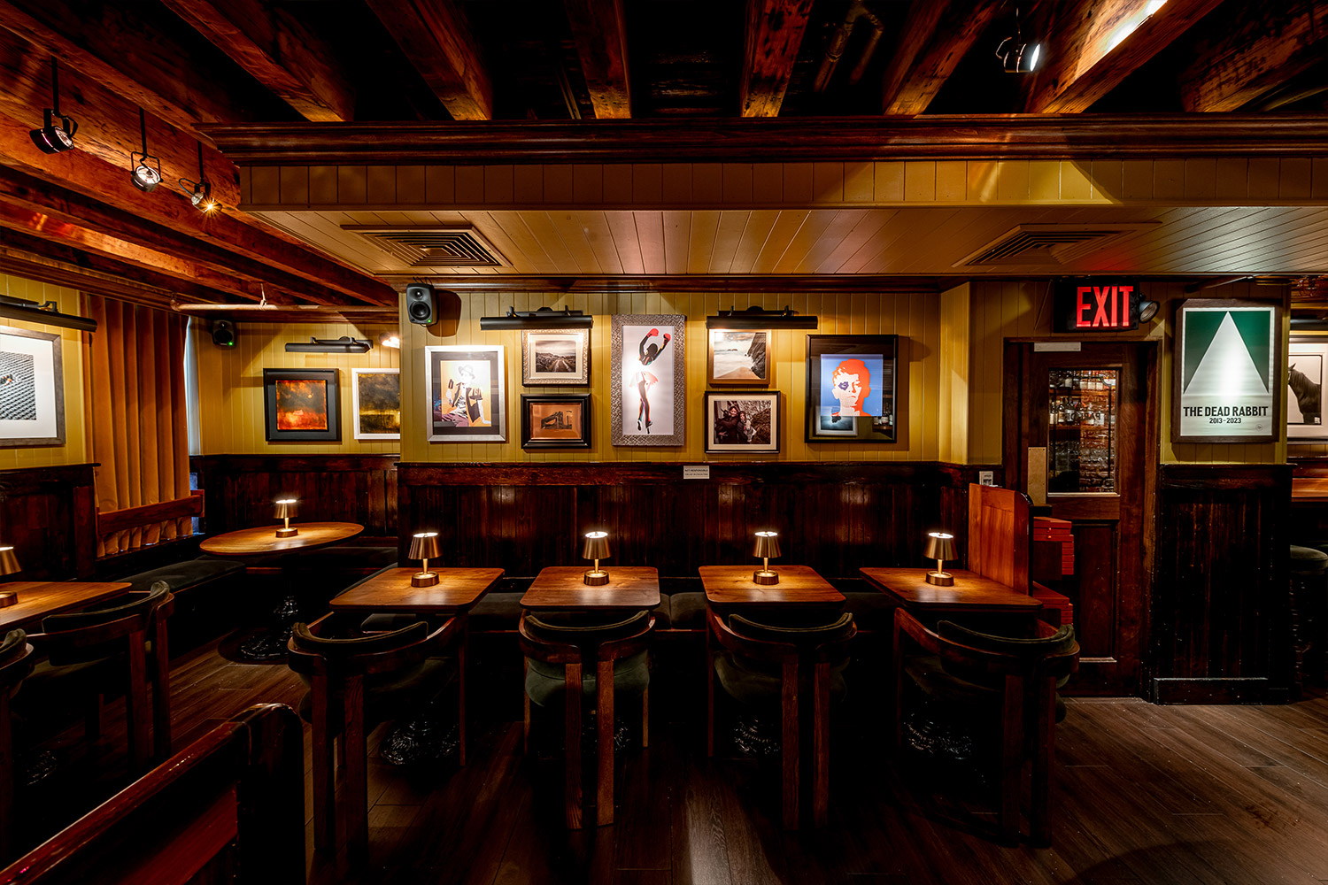 The Parlor room of The Dead Rabbit in New York City