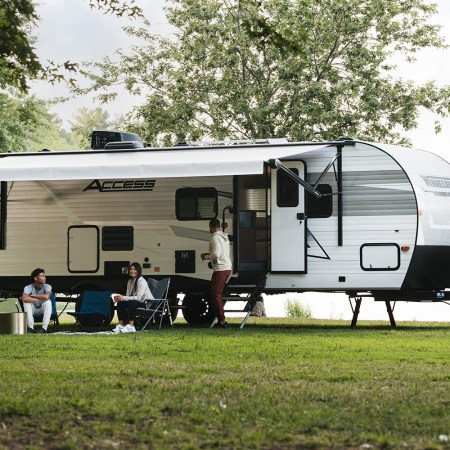 The Winnebago Access, a new conventional-class travel trailer from the RV brand, and their most affordable towable yet
