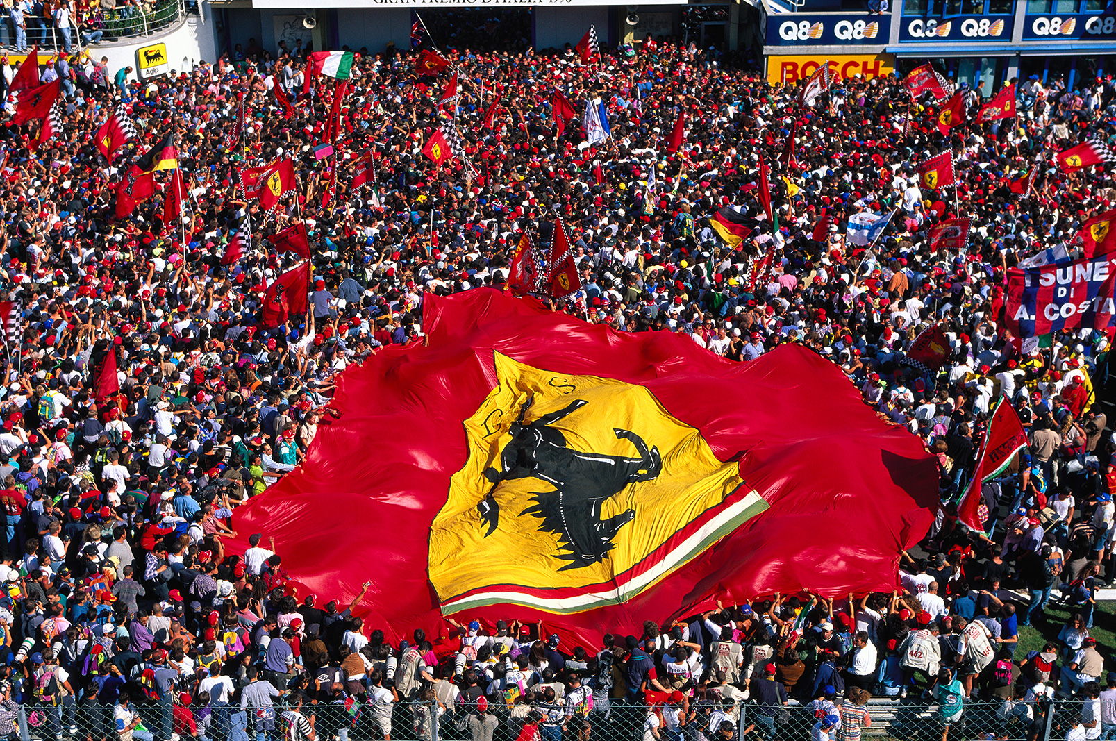 "The passion for Ferrari is unrivaled in any sports team, let alone F1 team. The 'tifosi' really show it when Ferrari wins in Monza."