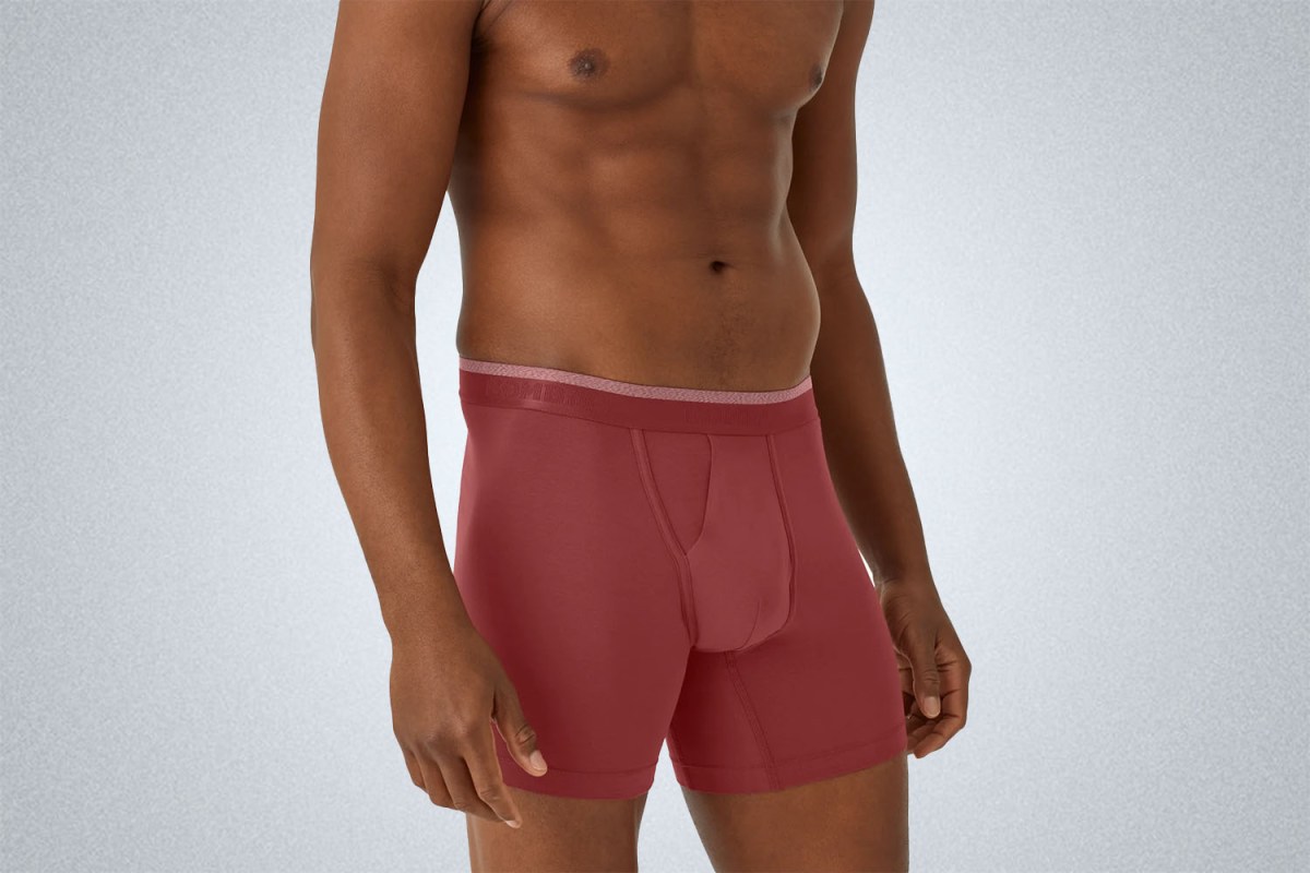 Bombas Men’s Cotton Modal Blend Boxer Brief