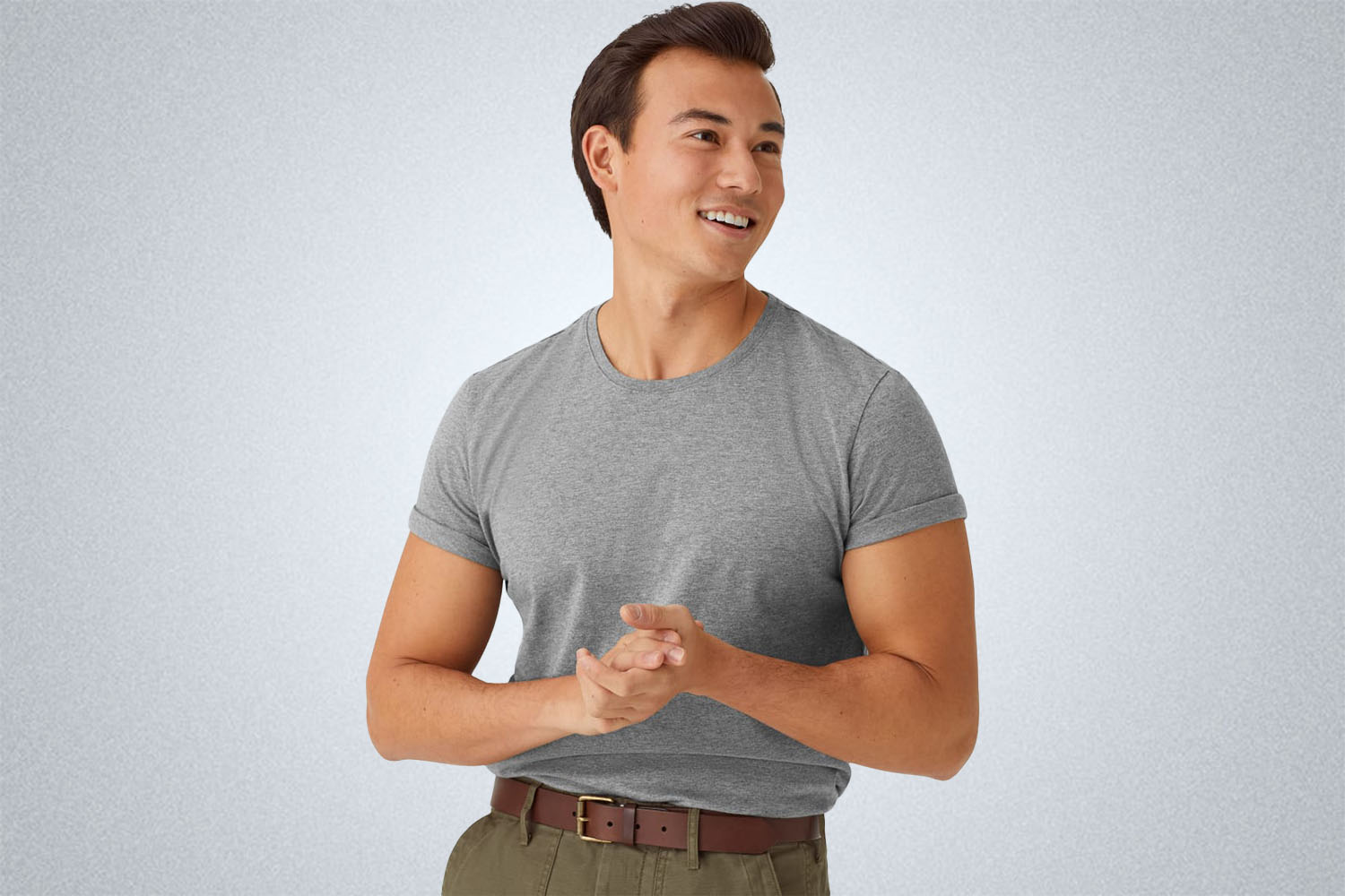 Men’s Pima Cotton Crew Neck T-Shirt