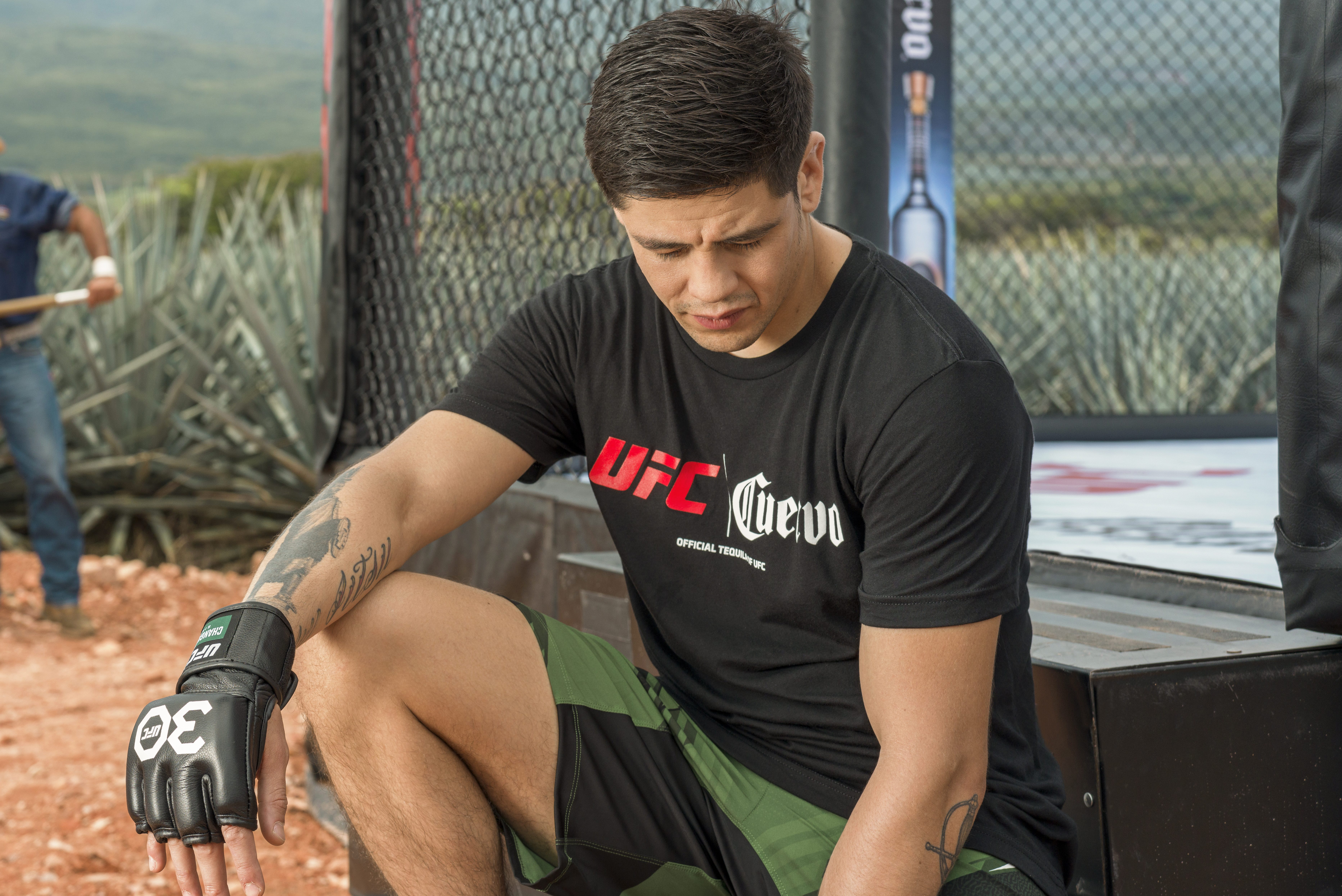 Mexico-born UFC fighter Brandon Moreno.