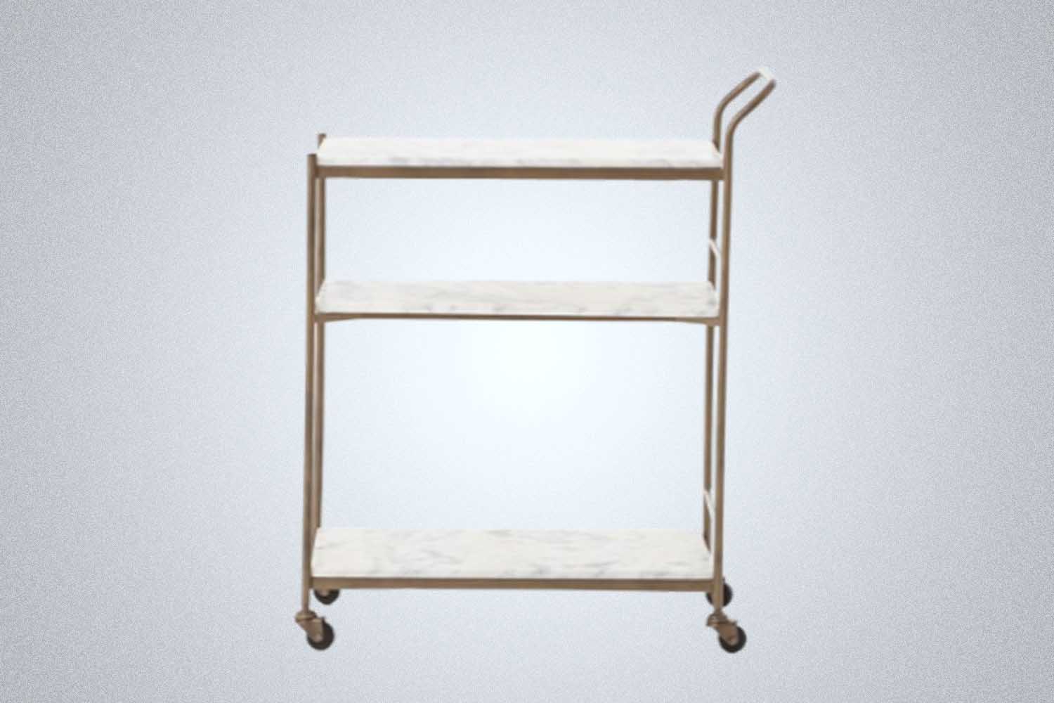 Burwell Marble Bar Cart