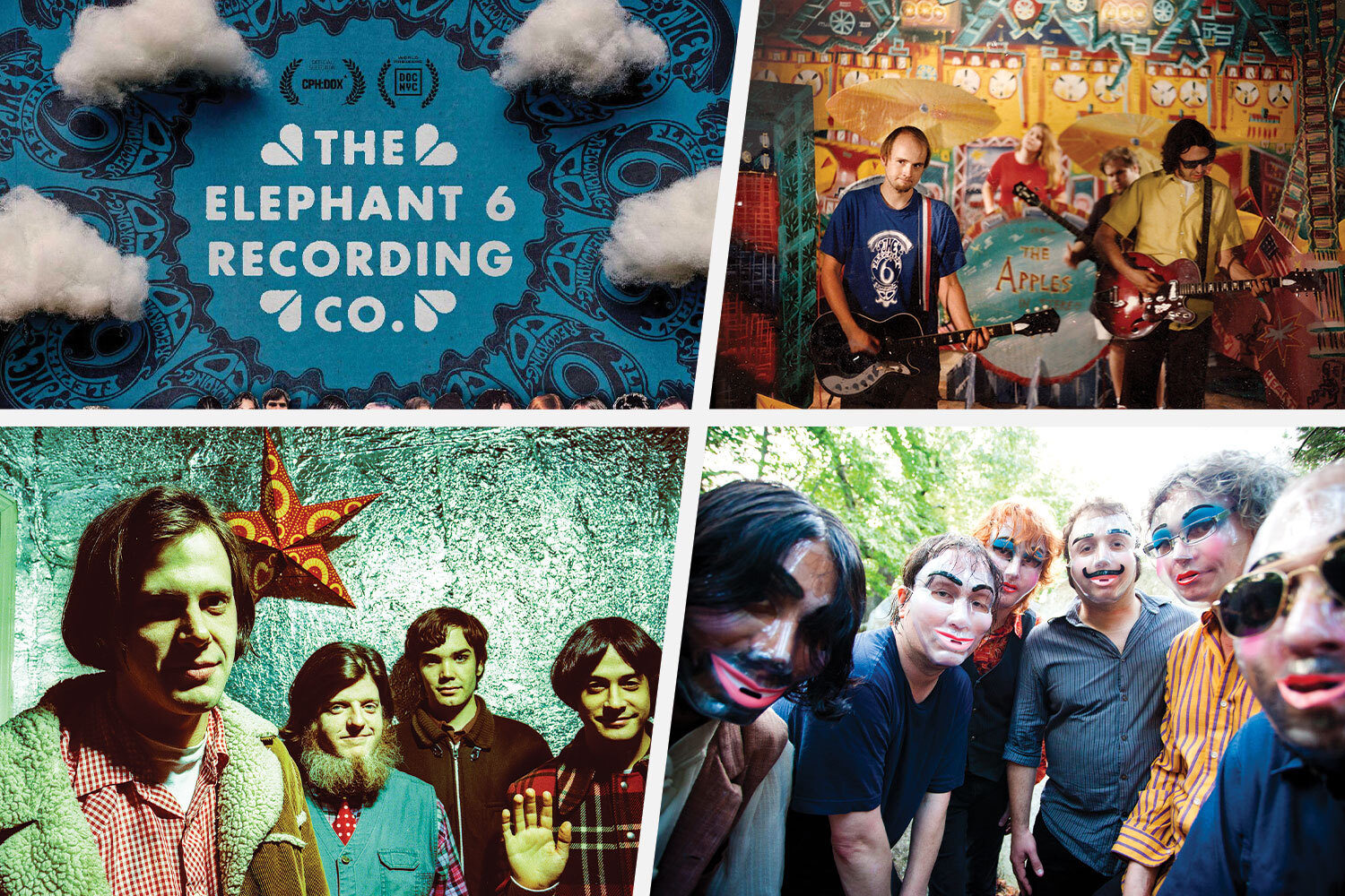 Scenes from the Elephant 6 Recording Co. documentary