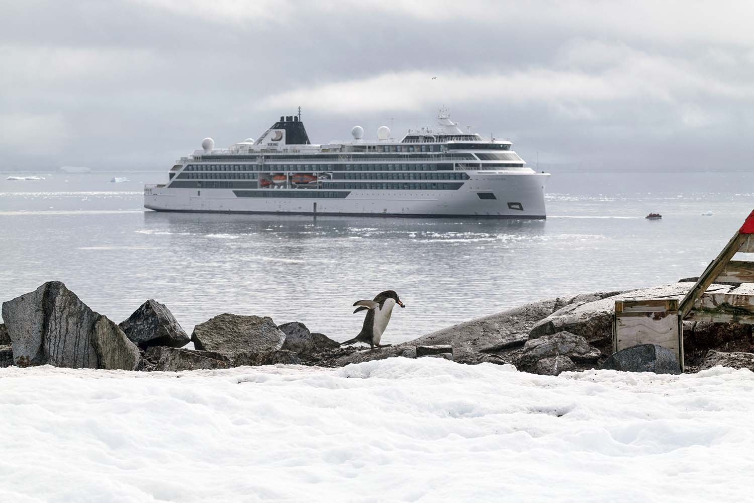 An expedition ship is a small, purpose-built vessel designed to travel to remote areas for extended periods of time
