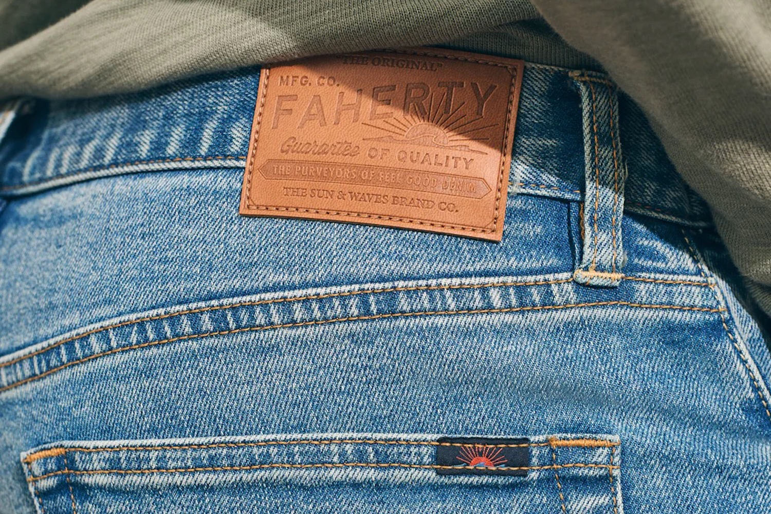 Faherty Organic Cotton Jeans