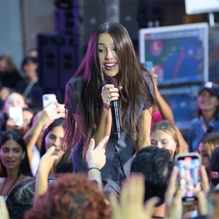 Olivia Rodrigo is seen performing at the Citi Concert Series for the 'Today' show on September 08, 2023 in New York City.