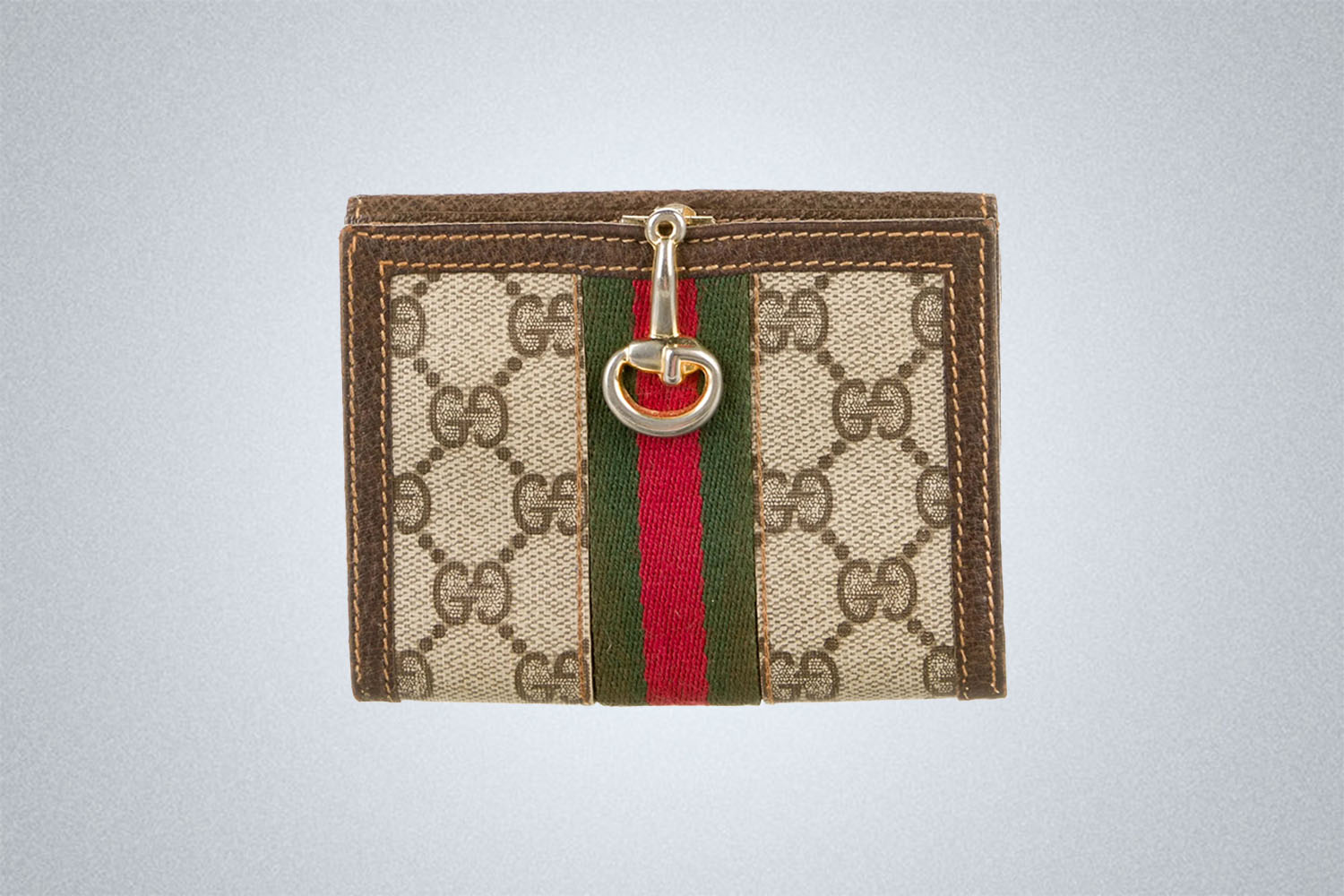 Gucci Vintage GG Plus Compact Wallet