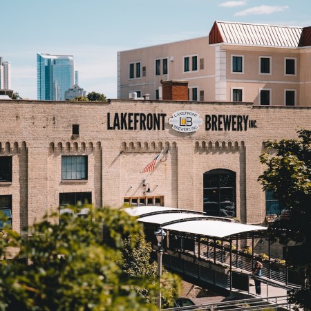 Exterior of Lakefront Brewery