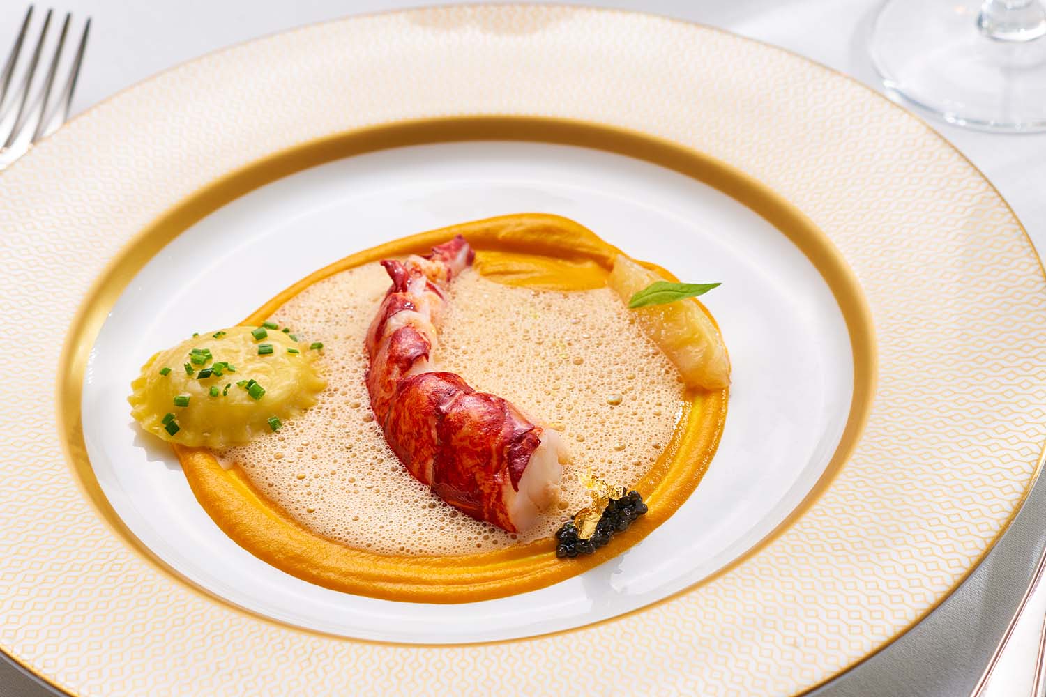 The Falls' lobster risotto