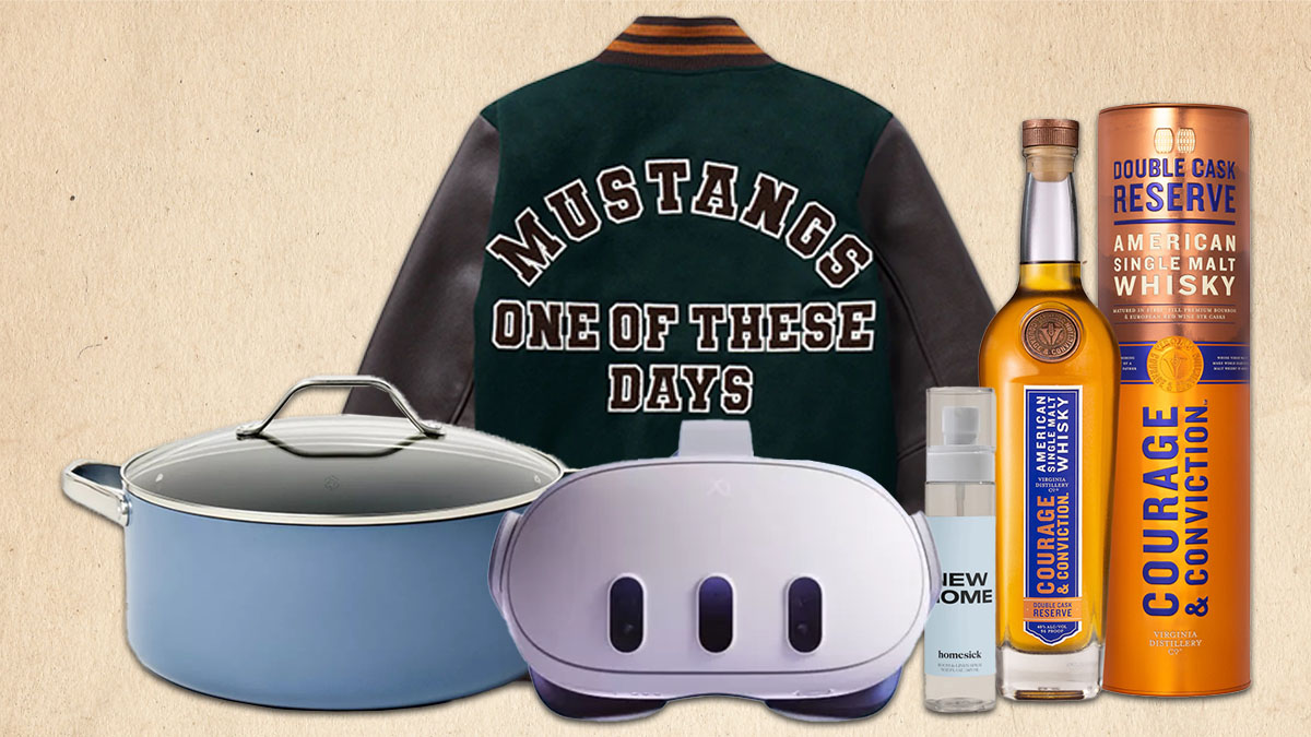 a collage of the products of the week on a tan background
