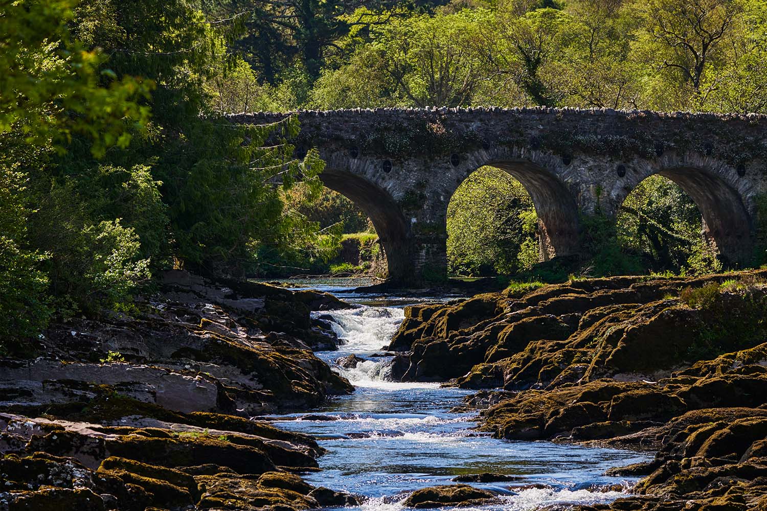The Sheen Falls Bridge
