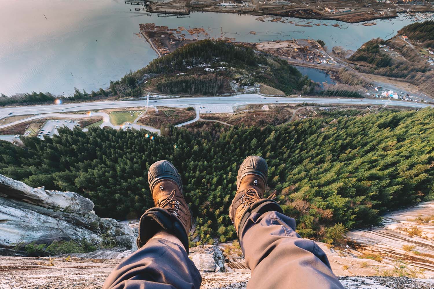 The view from Stawamus Chief