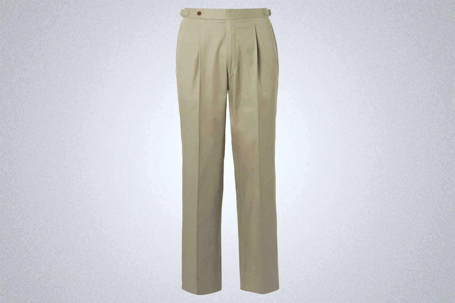 Stòffa Tapered Pleated Cotton Trousers
