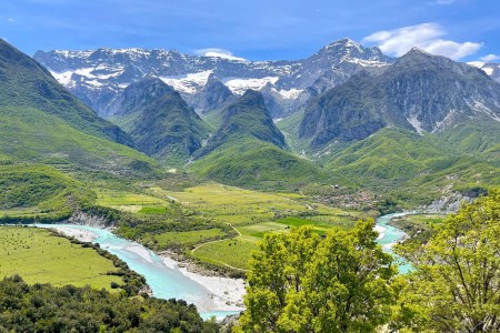 The mountains