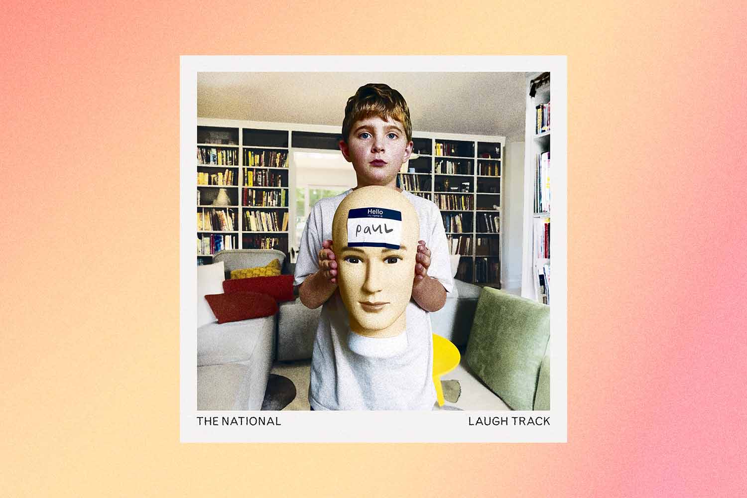 Album cover for The National's "Laugh Track"