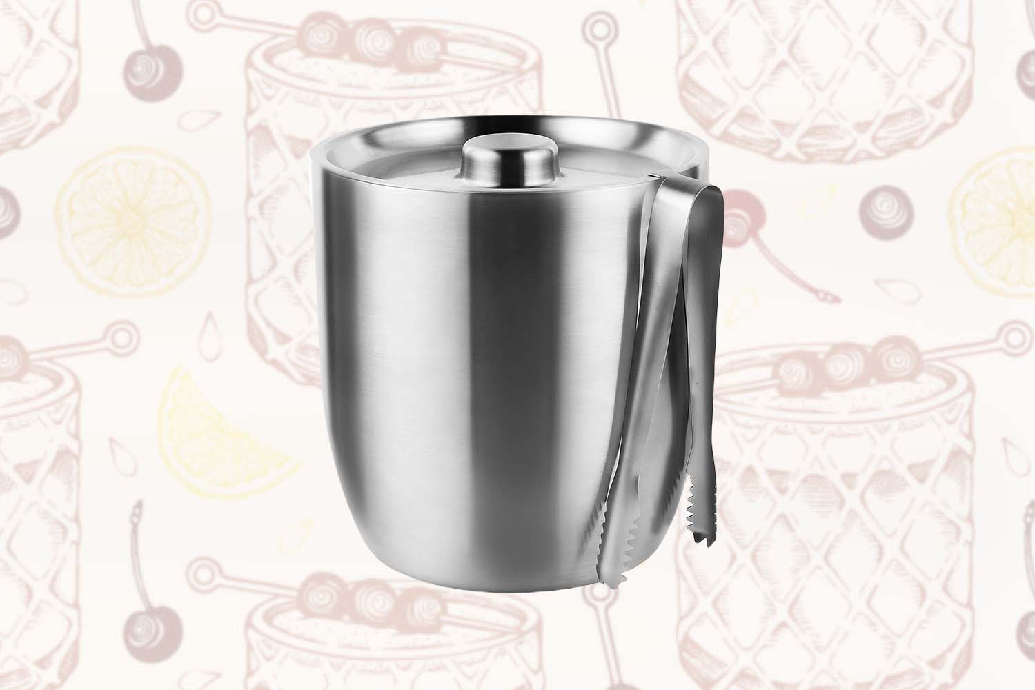 Tiken 3L Double-Wall Vacuum Insulated Ice Bucket