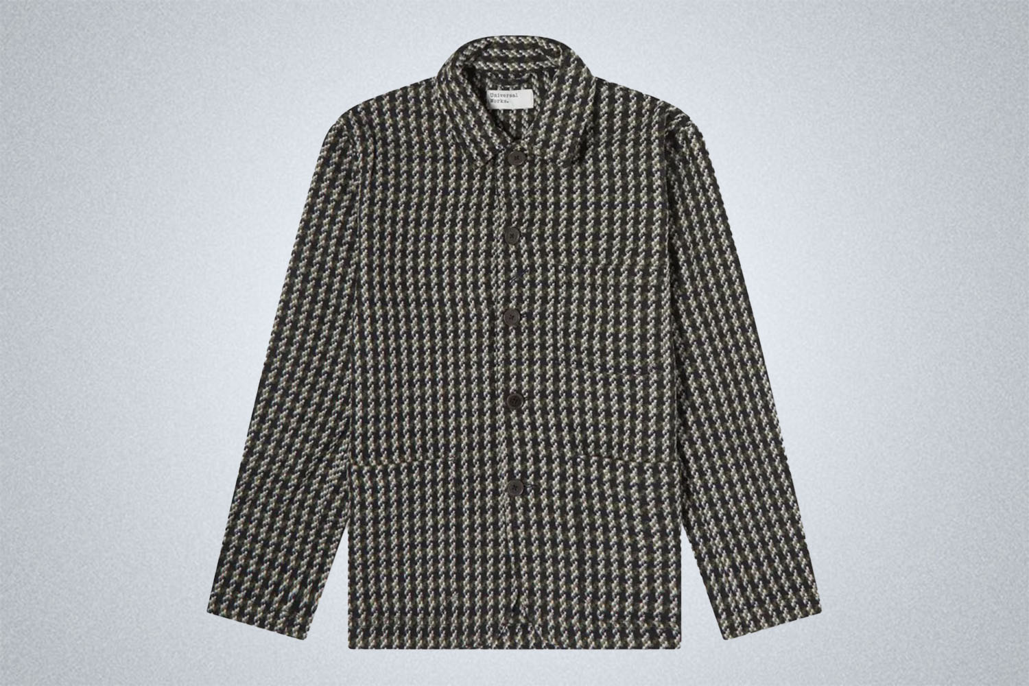 The Champion Chore Coat: Universal Works Cortina Tweed Bakers Chore Coat
