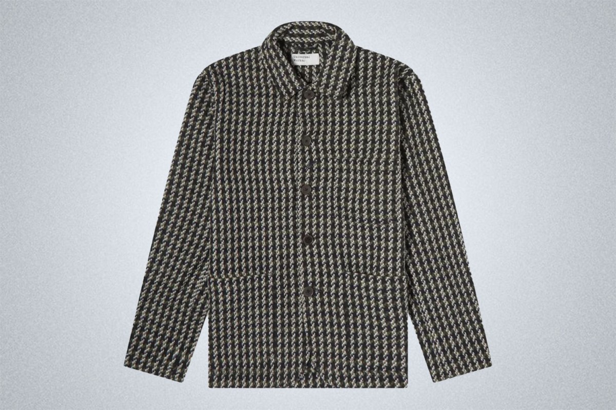 The Champion Chore Coat: Universal Works Cortina Tweed Bakers Chore Coat