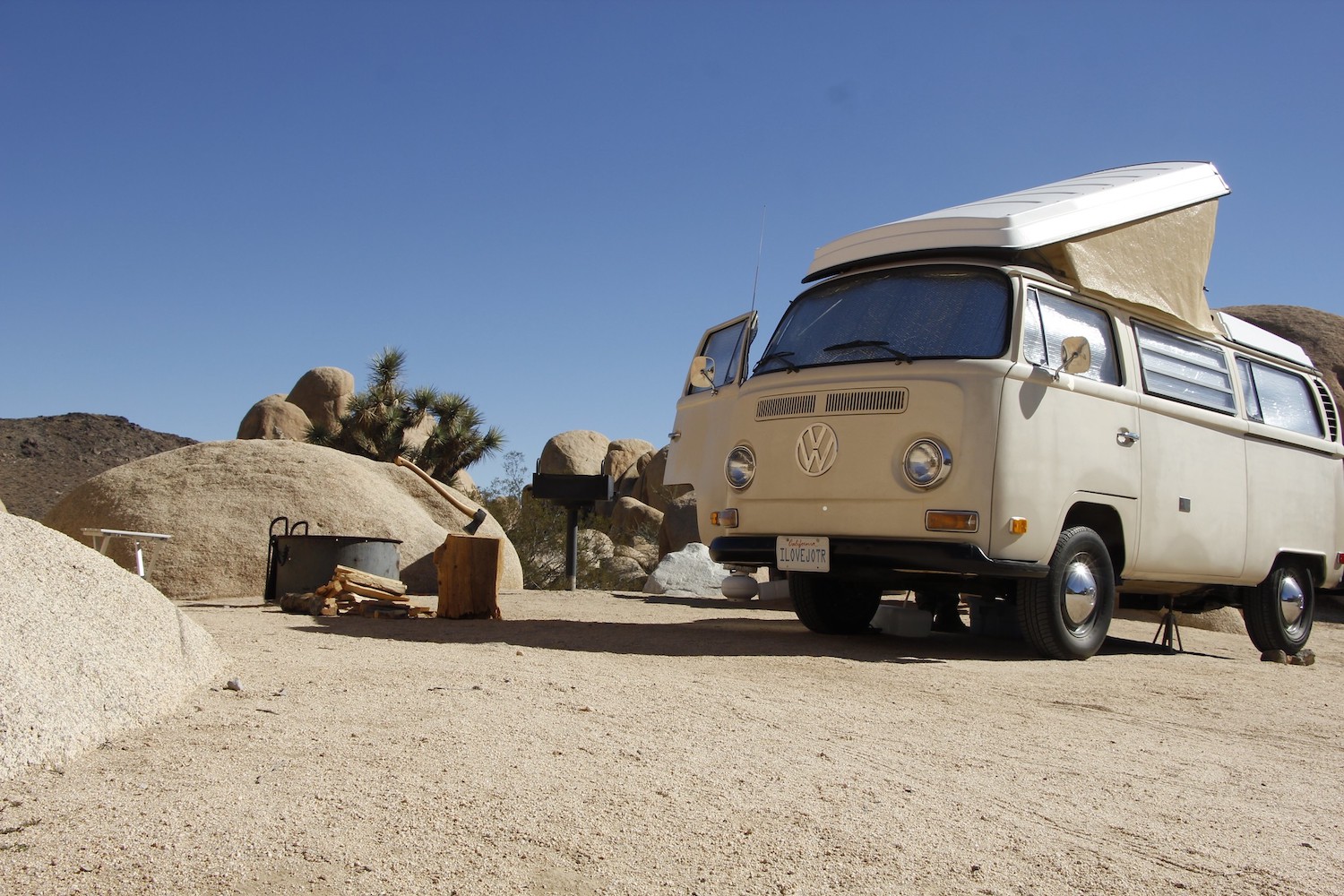 White Tank Campground in Joshua Tree