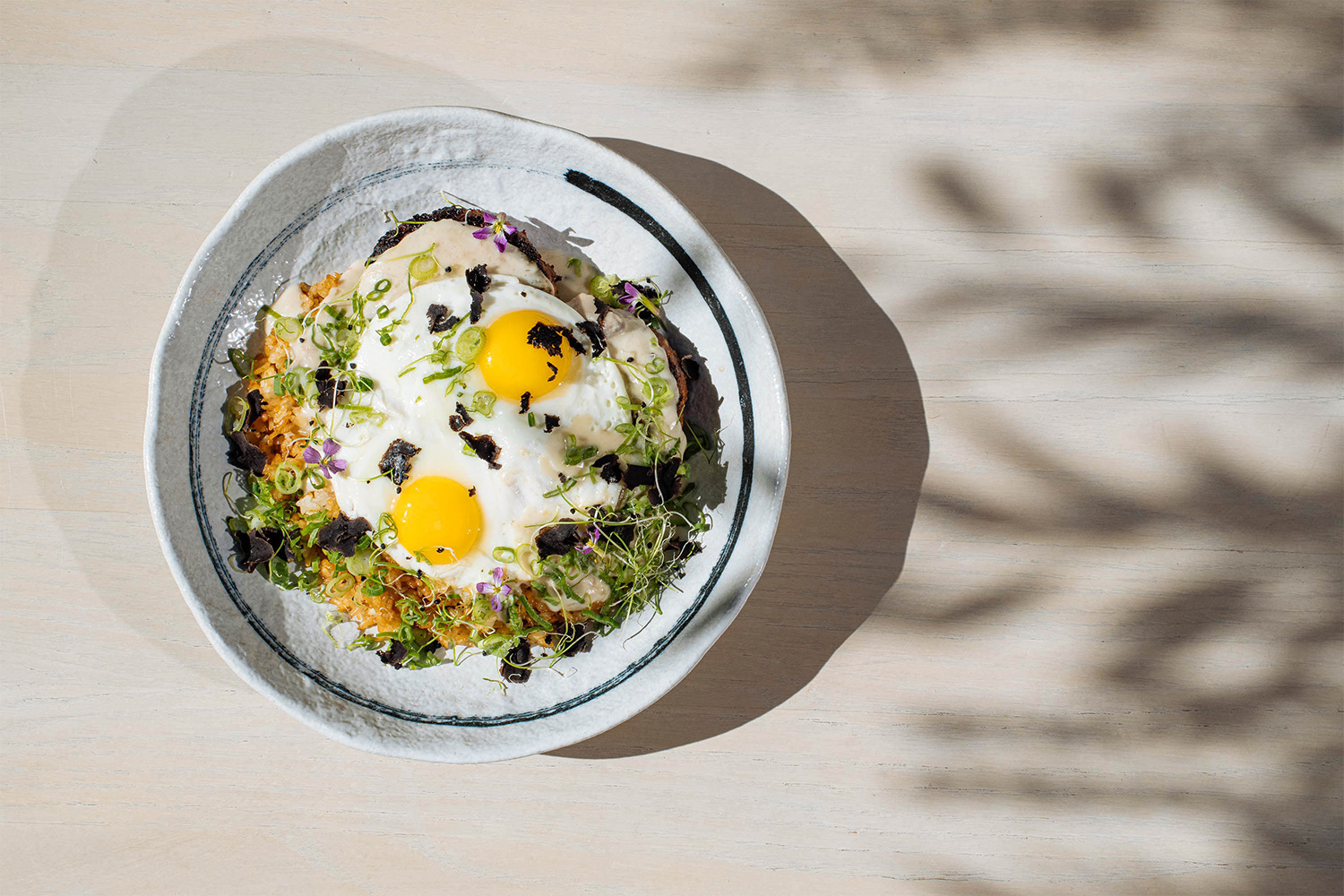 Black Truffle Loco Moco at Abacá in San Francisco