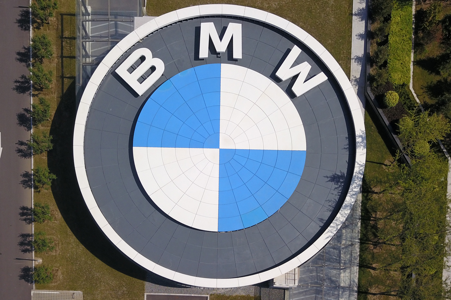 BMW Plant from above