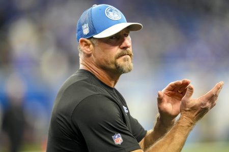 Lions coach Dan Campbell.