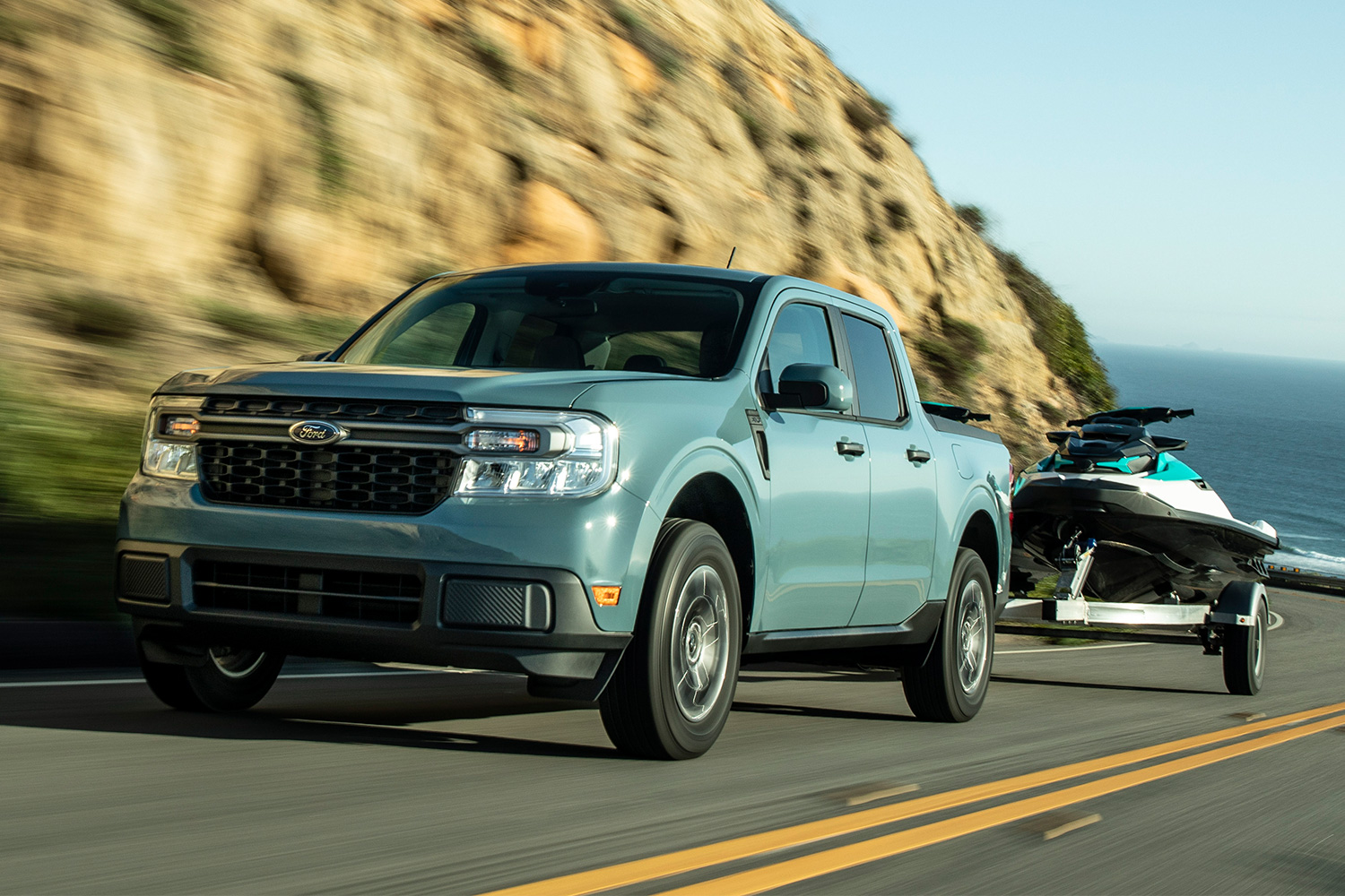 Ford Maverick Hybrid XLT, our pick for the best affordable pickup truck