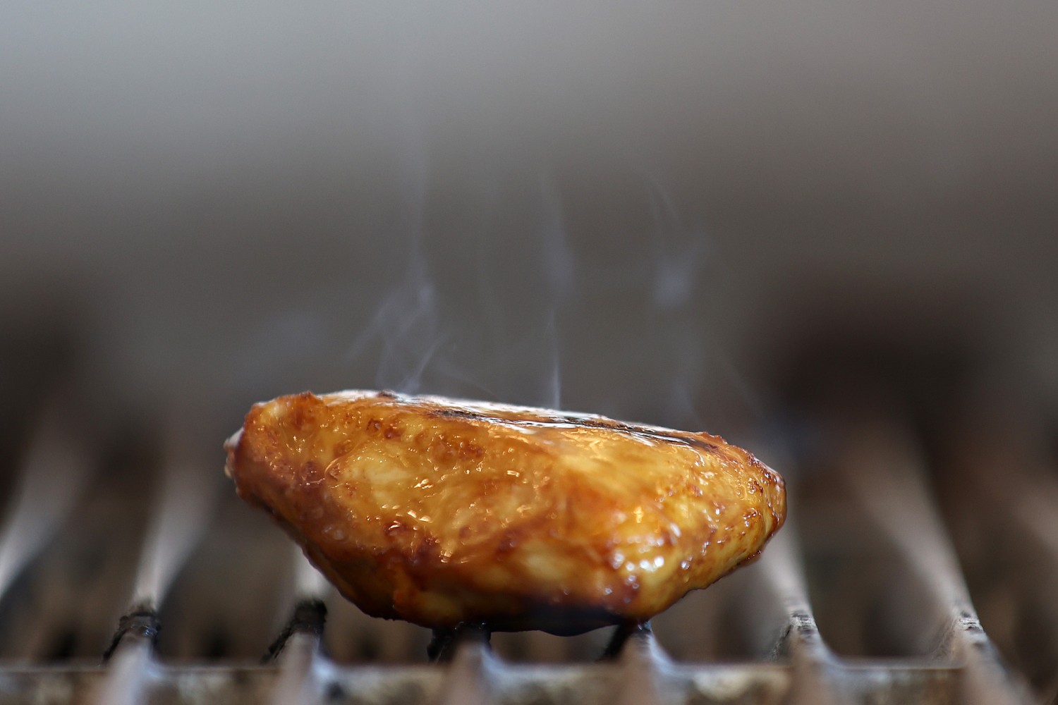 Chicken meat grilling