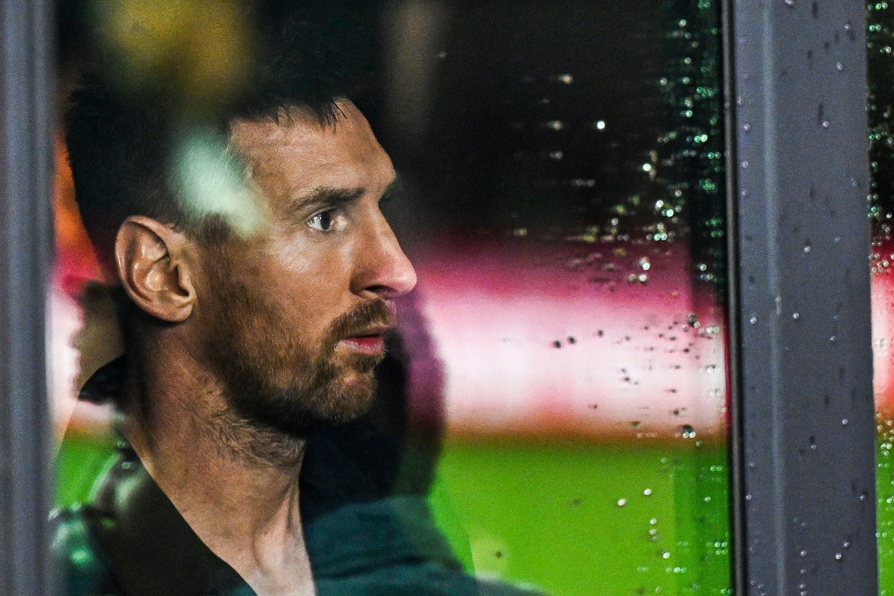Inter Miami's Argentine forward Lionel Messi.