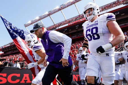 Northwestern football players