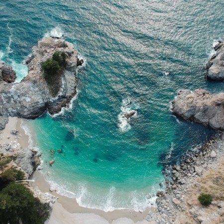 Aerial view of Big Sur