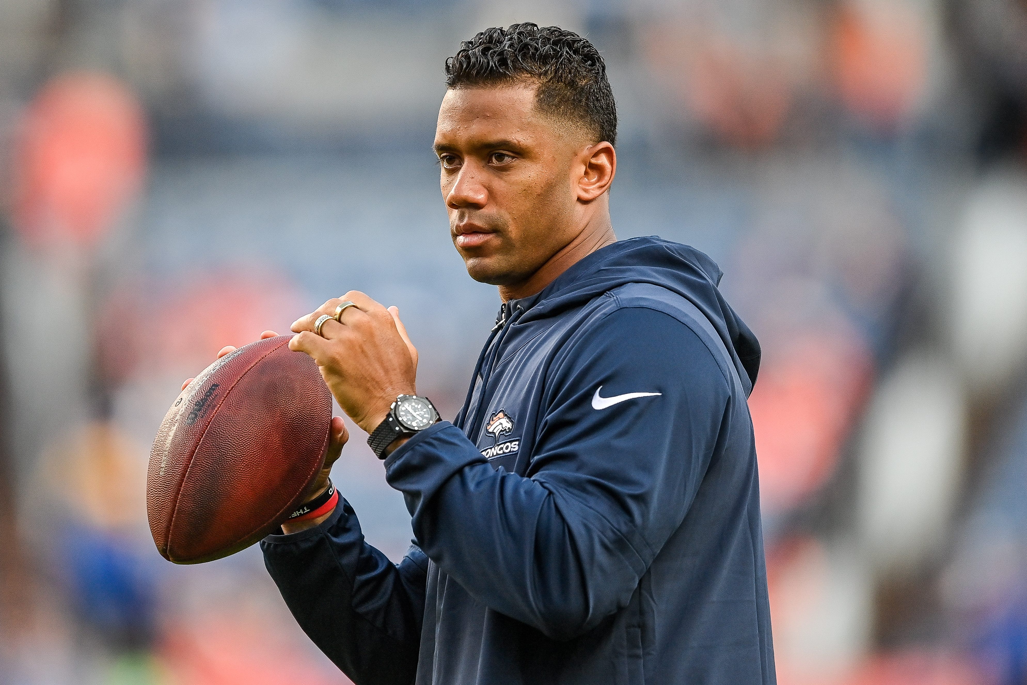 Russell Wilson of the Denver Broncos.