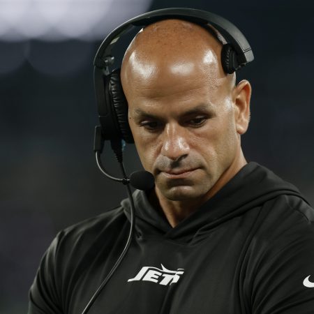 Head coach Robert Saleh of the New York Jets.