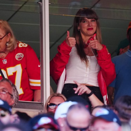 Taylor Swift at Chiefs game