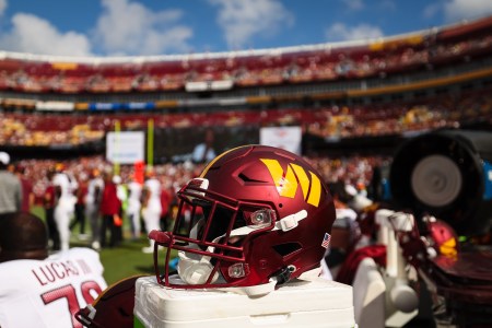 Washington Commanders helmet