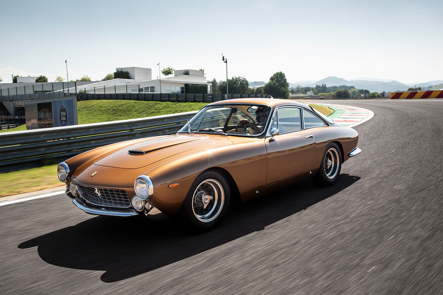 1963 Ferrari 250 GT Lusso at Fiorano Circuit