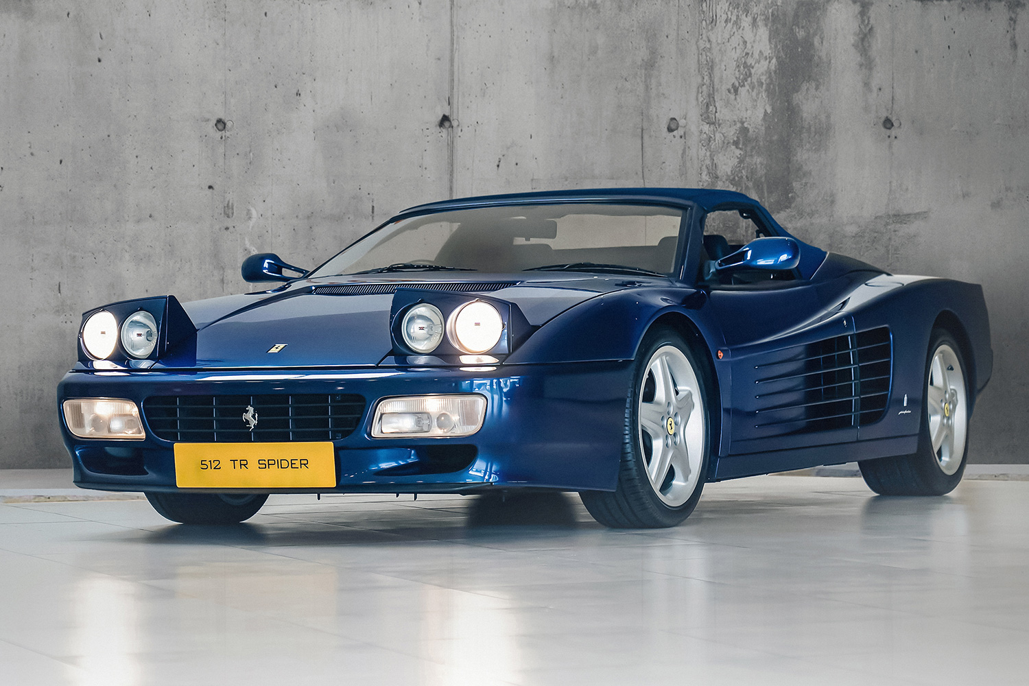 1994 Ferrari 512 TR Spider up for auction in London at RM Sotheby's