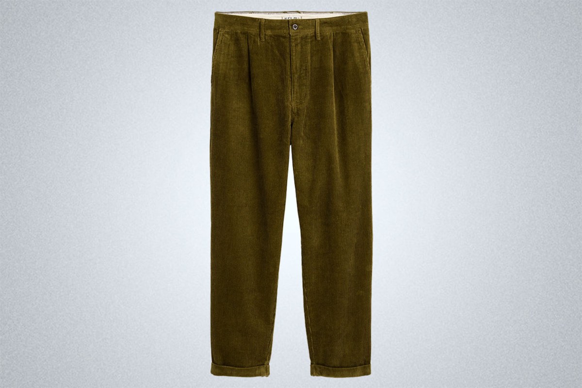Alex Mill Standard Pleated Corduroy Pant