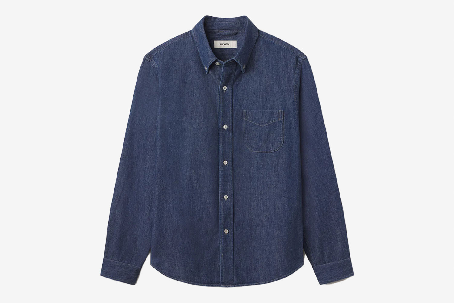 The Suit Shirt: Buck Mason Denim One Pocket Shirt