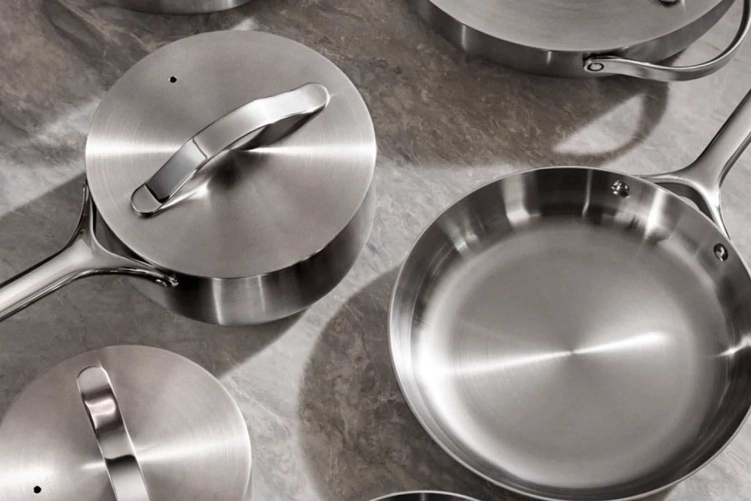 Caraway Stainless Steel Cookware Set