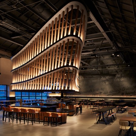 Interior of Guinness Restaurant