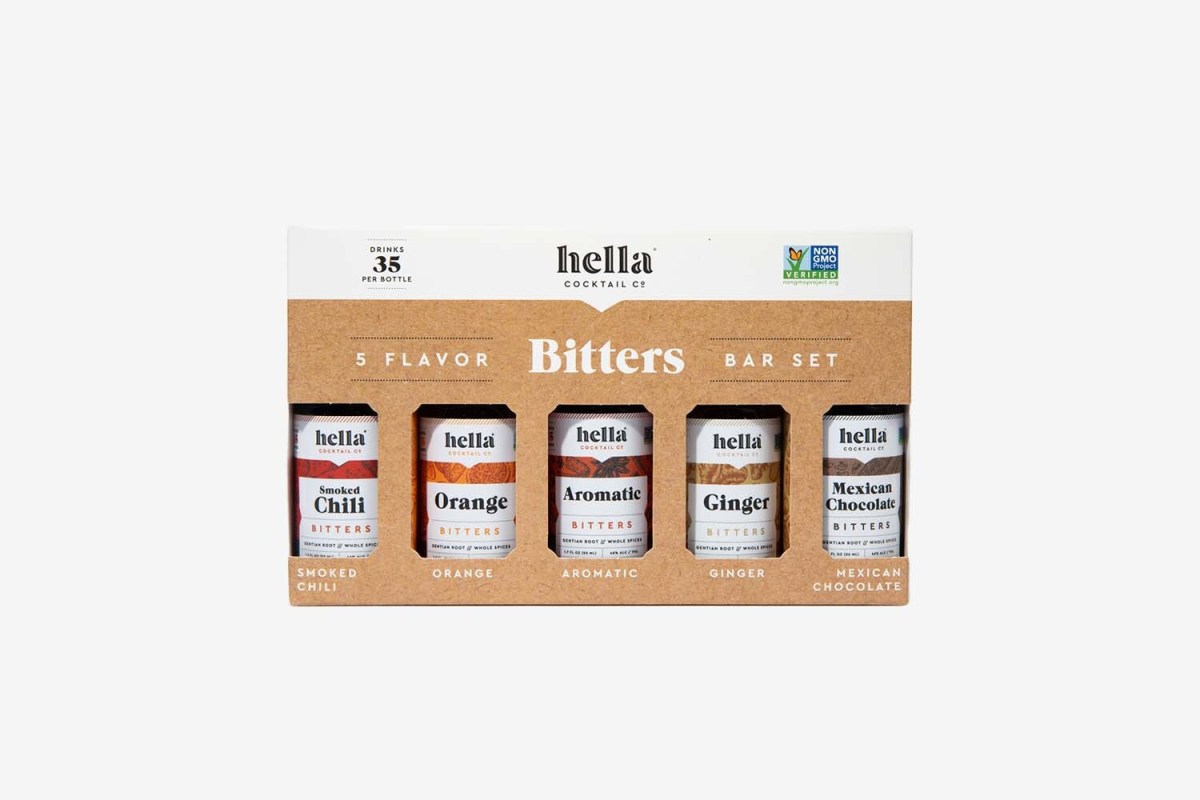 Hella 5-Flavor Cocktail Bitters Set