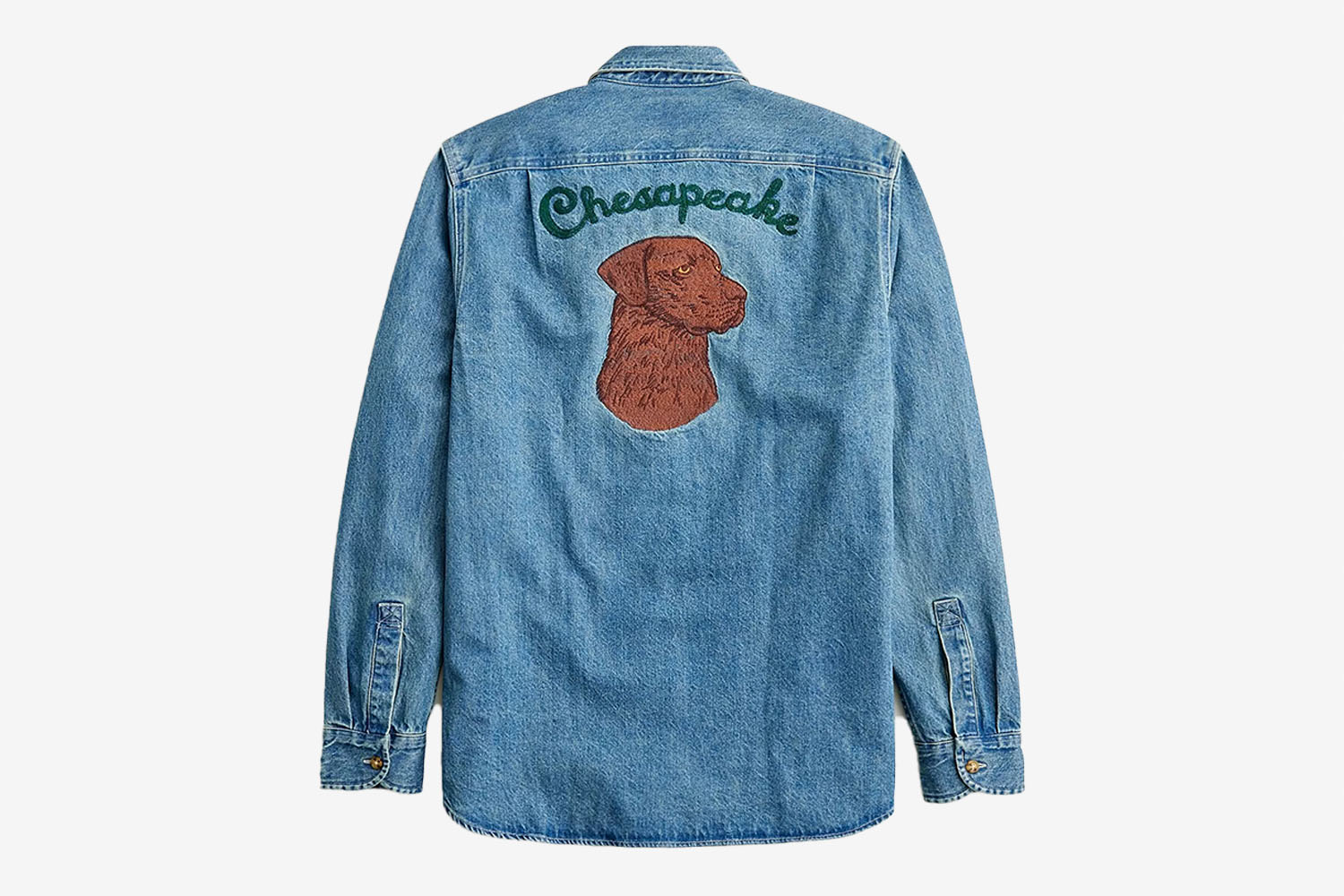 The Novelty Nod: J.Crew Chesapeake Midweight Denim Workshirt