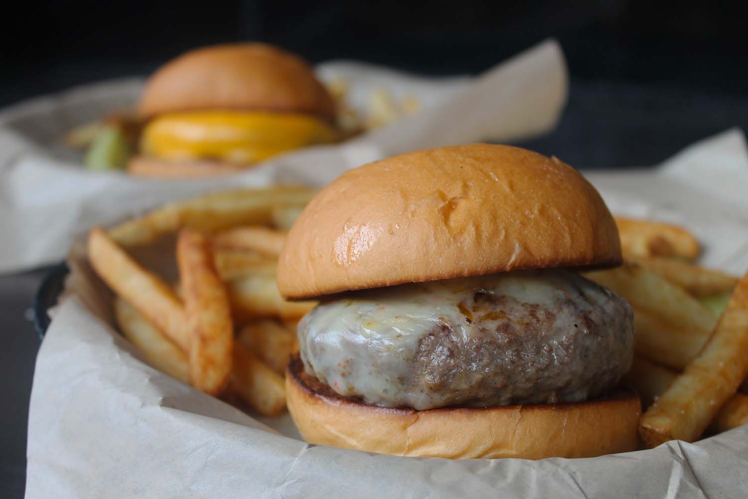 A Crooked Ale Pint House Jucy Lucy