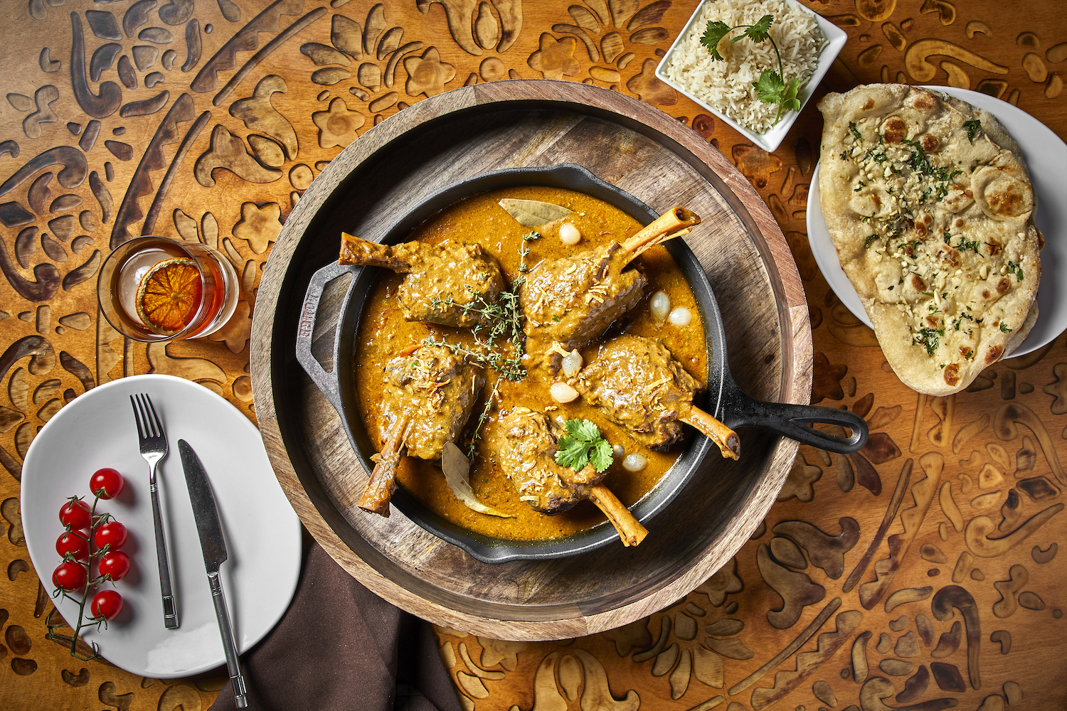 Kama Bistro's lamb shank nihari